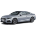 Audi A5 COUPE 2016-2020 3D Bagaj Havuzu Siyah